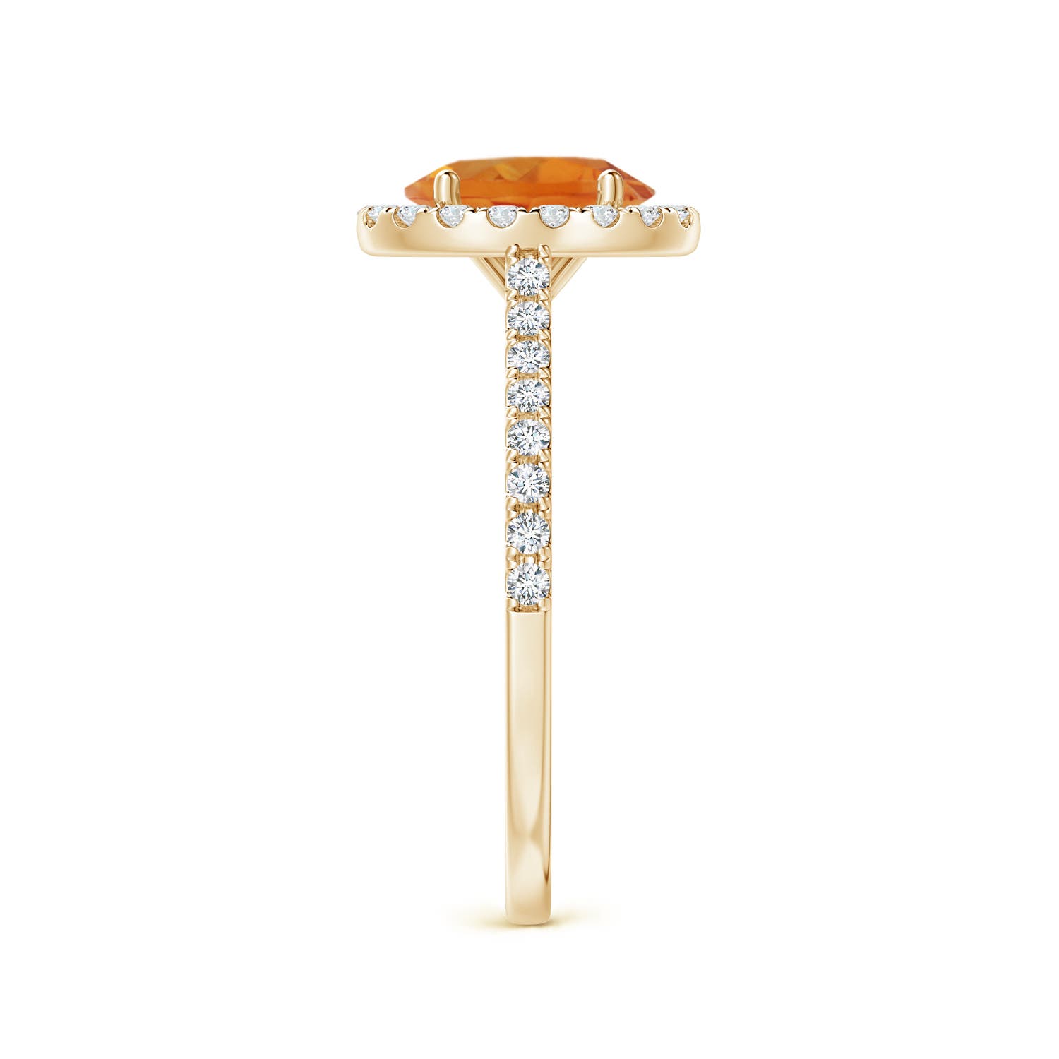 AAA - Citrine / 1.44 CT / 14 KT Yellow Gold