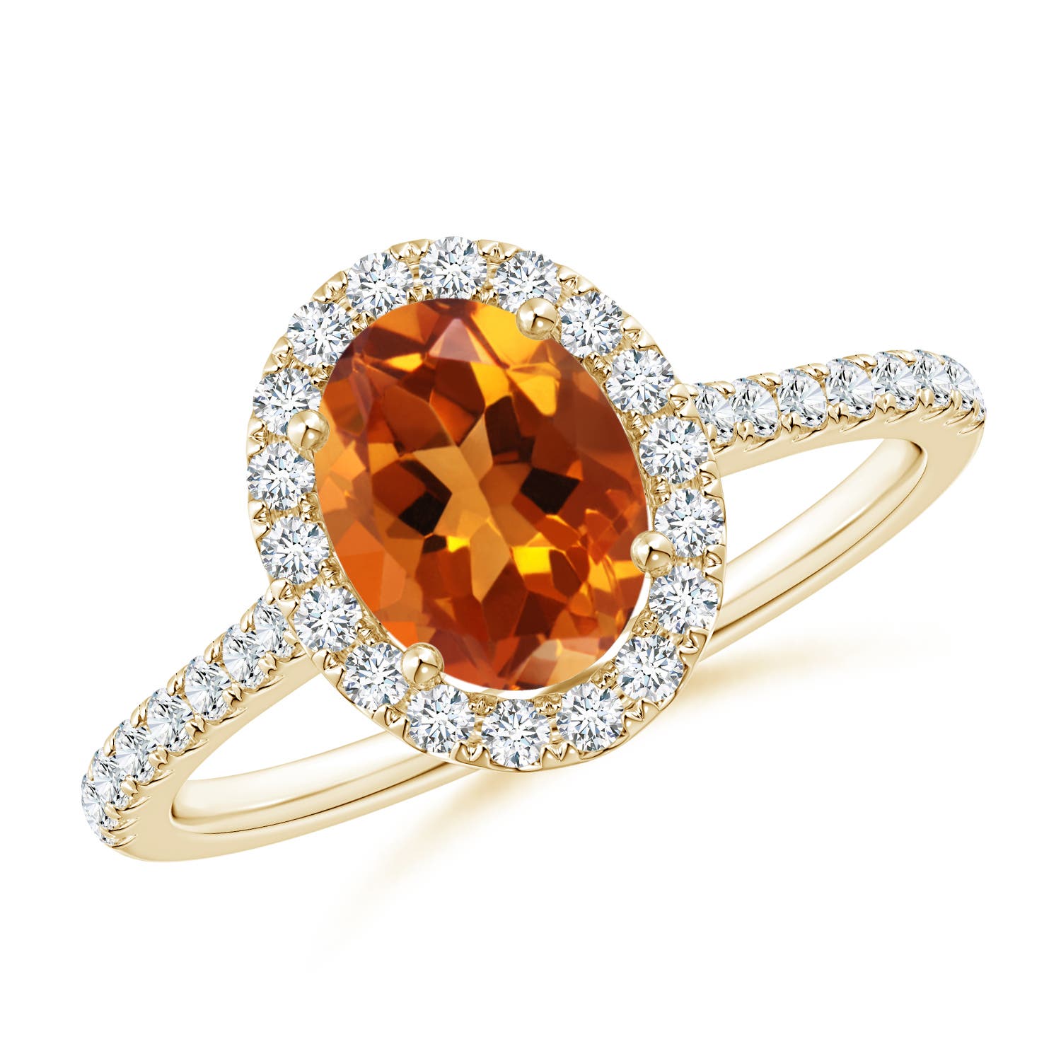 AAAA - Citrine / 1.44 CT / 14 KT Yellow Gold