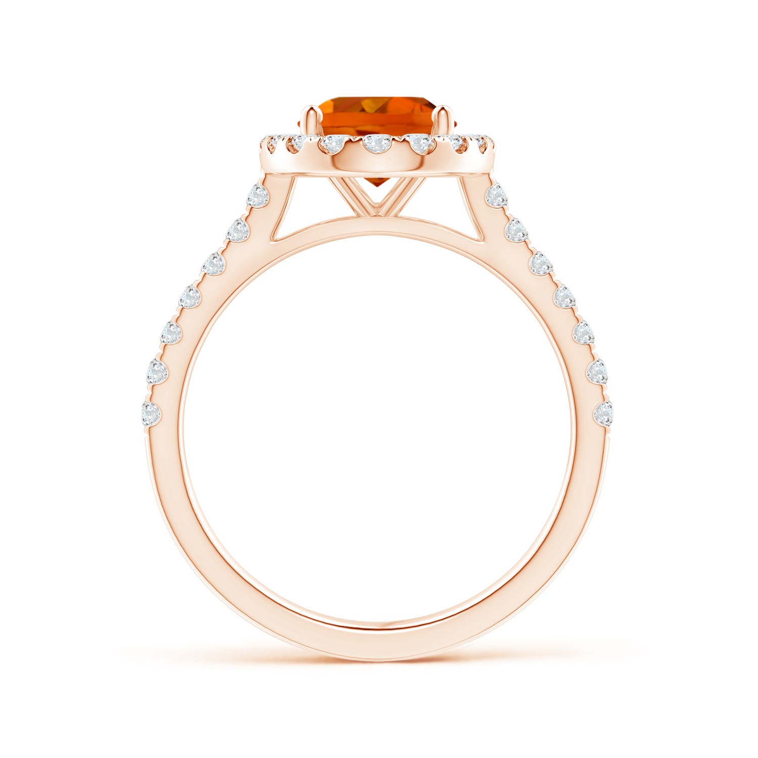 AAAA - Citrine / 2.1 CT / 14 KT Rose Gold