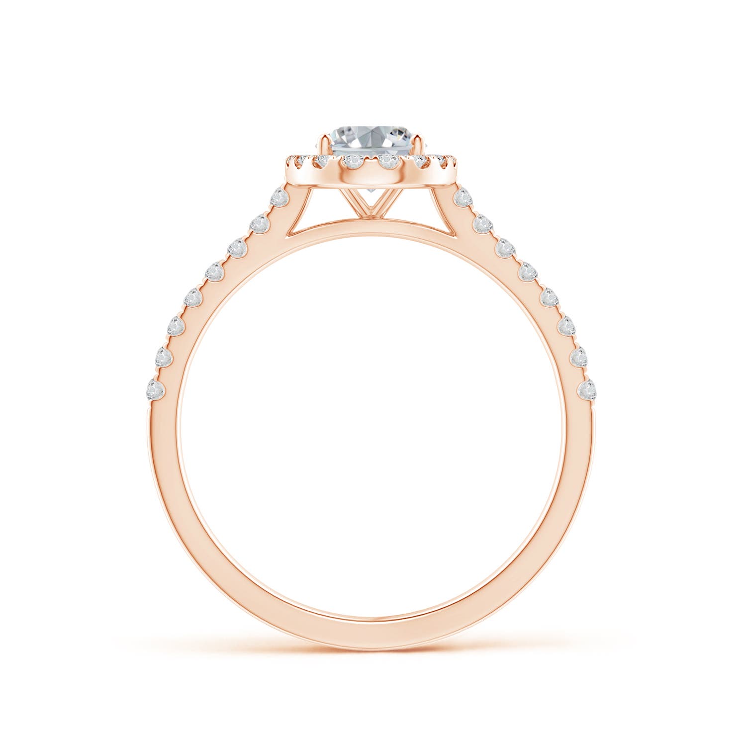 H, SI2 / 1.02 CT / 14 KT Rose Gold