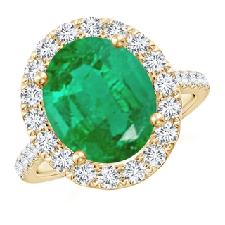 Oval AA Emerald