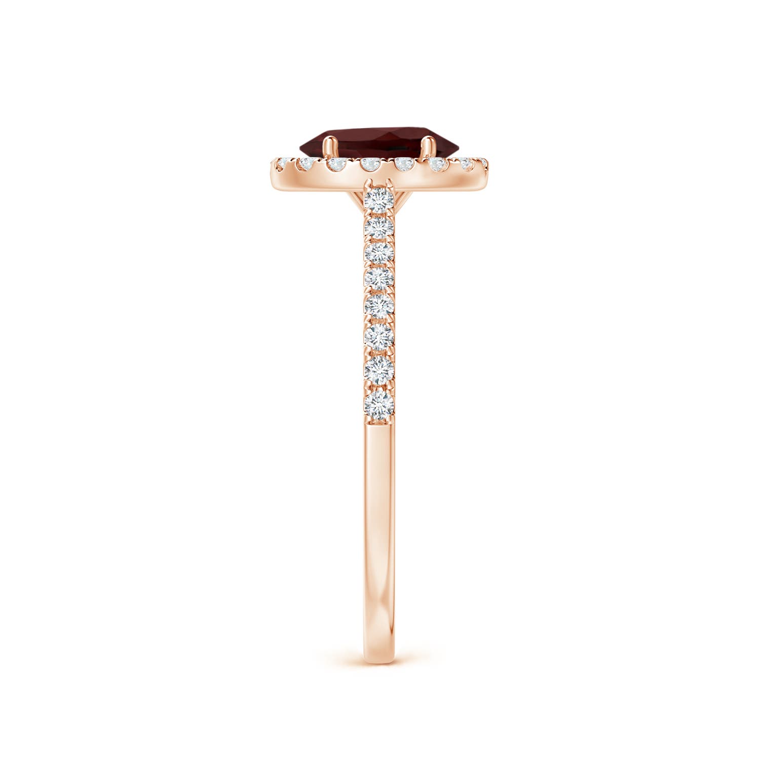 AA - Garnet / 1.16 CT / 14 KT Rose Gold