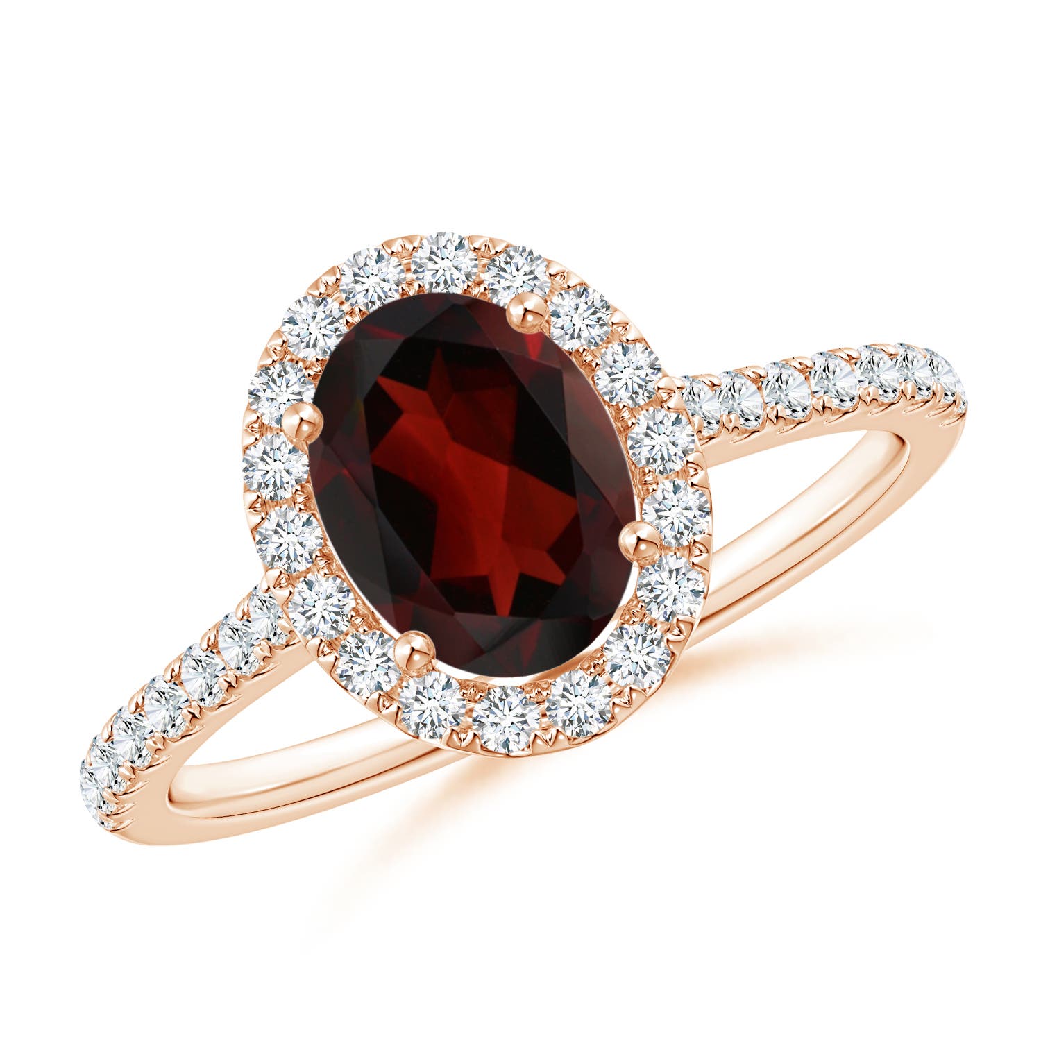 AA - Garnet / 1.79 CT / 14 KT Rose Gold