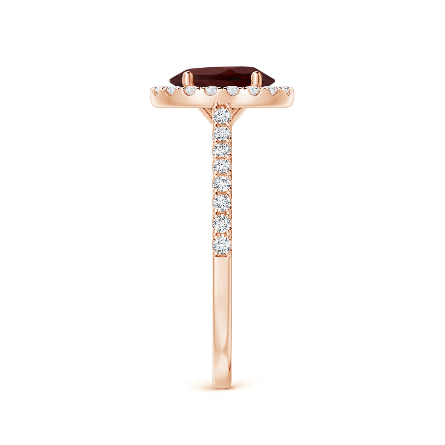 AA - Garnet / 1.79 CT / 14 KT Rose Gold