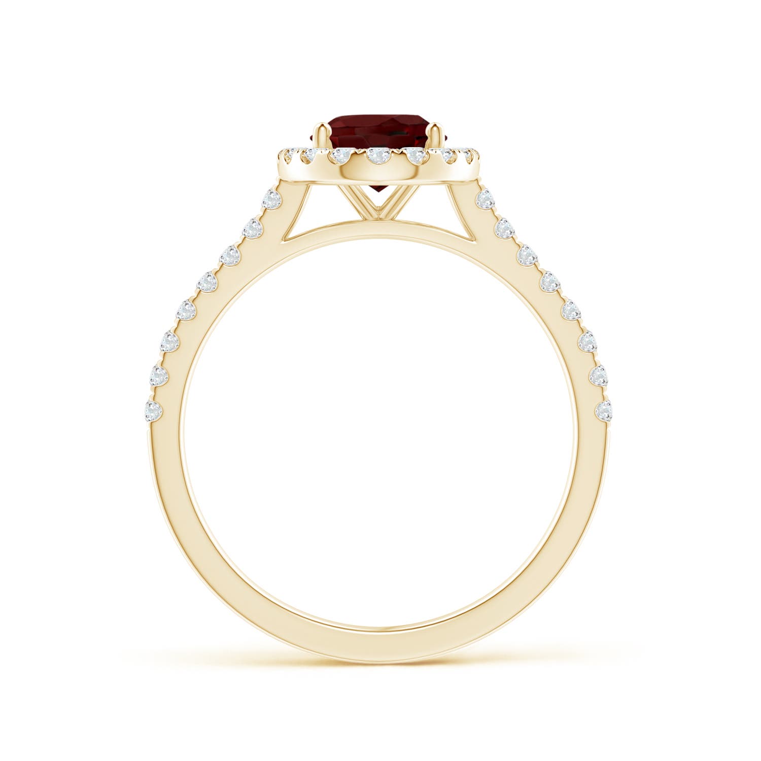 AAA - Garnet / 1.79 CT / 14 KT Yellow Gold