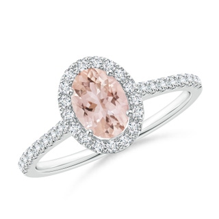 Oval AAA Morganite