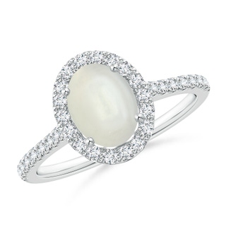 Oval AAAA Moonstone