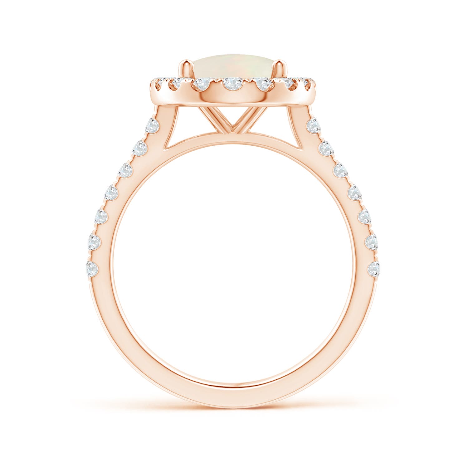 A - Opal / 2.12 CT / 14 KT Rose Gold