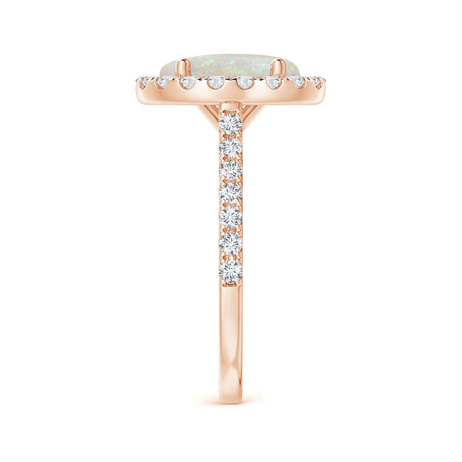 AA - Opal / 2.12 CT / 14 KT Rose Gold