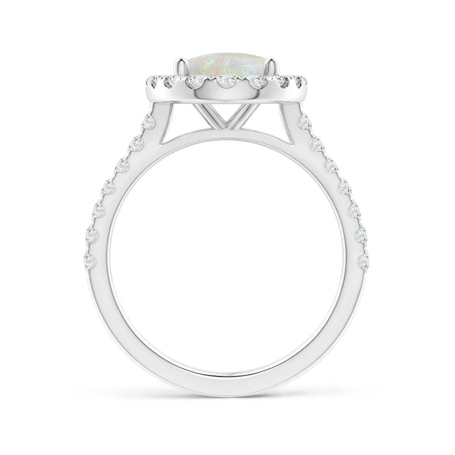 AA - Opal / 2.12 CT / 14 KT White Gold