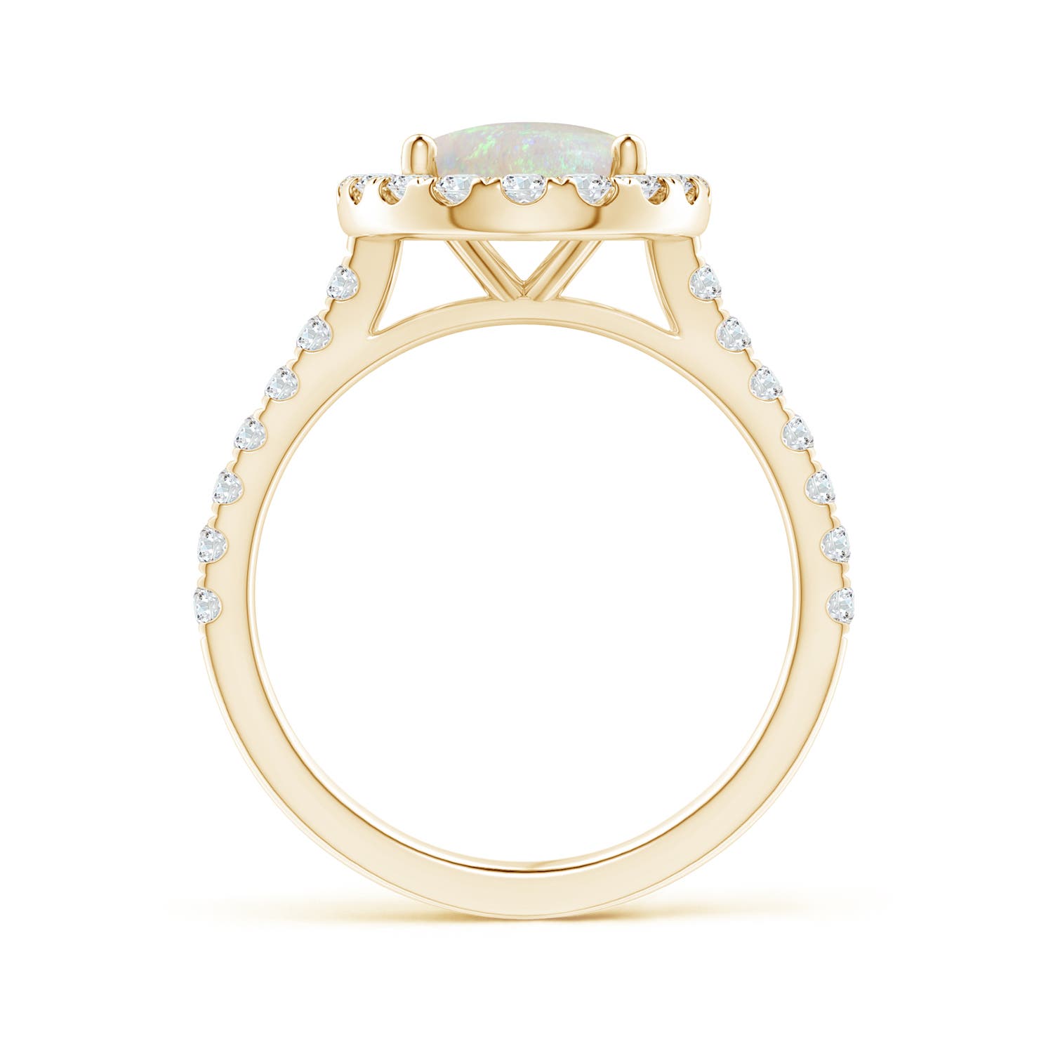 AA - Opal / 2.12 CT / 14 KT Yellow Gold