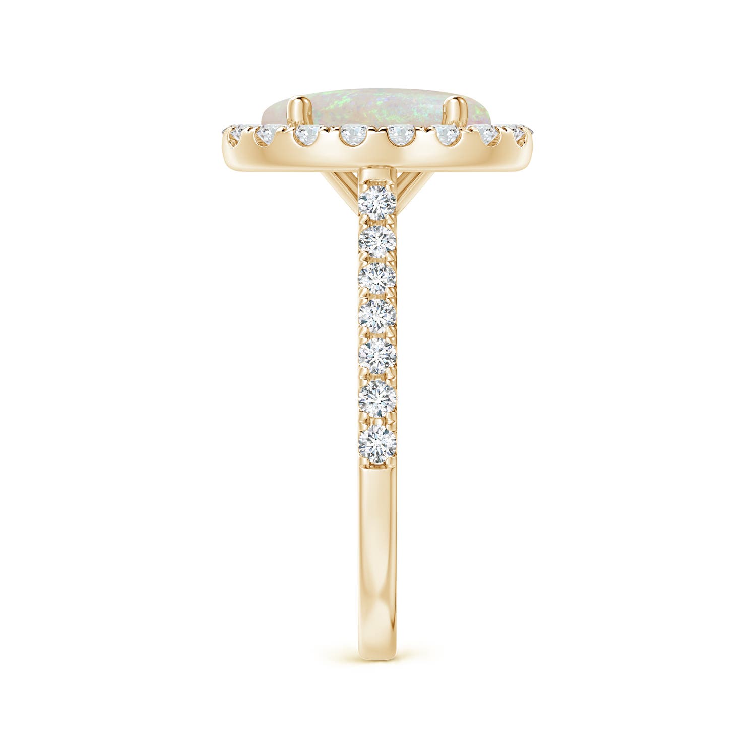 AA - Opal / 2.12 CT / 14 KT Yellow Gold