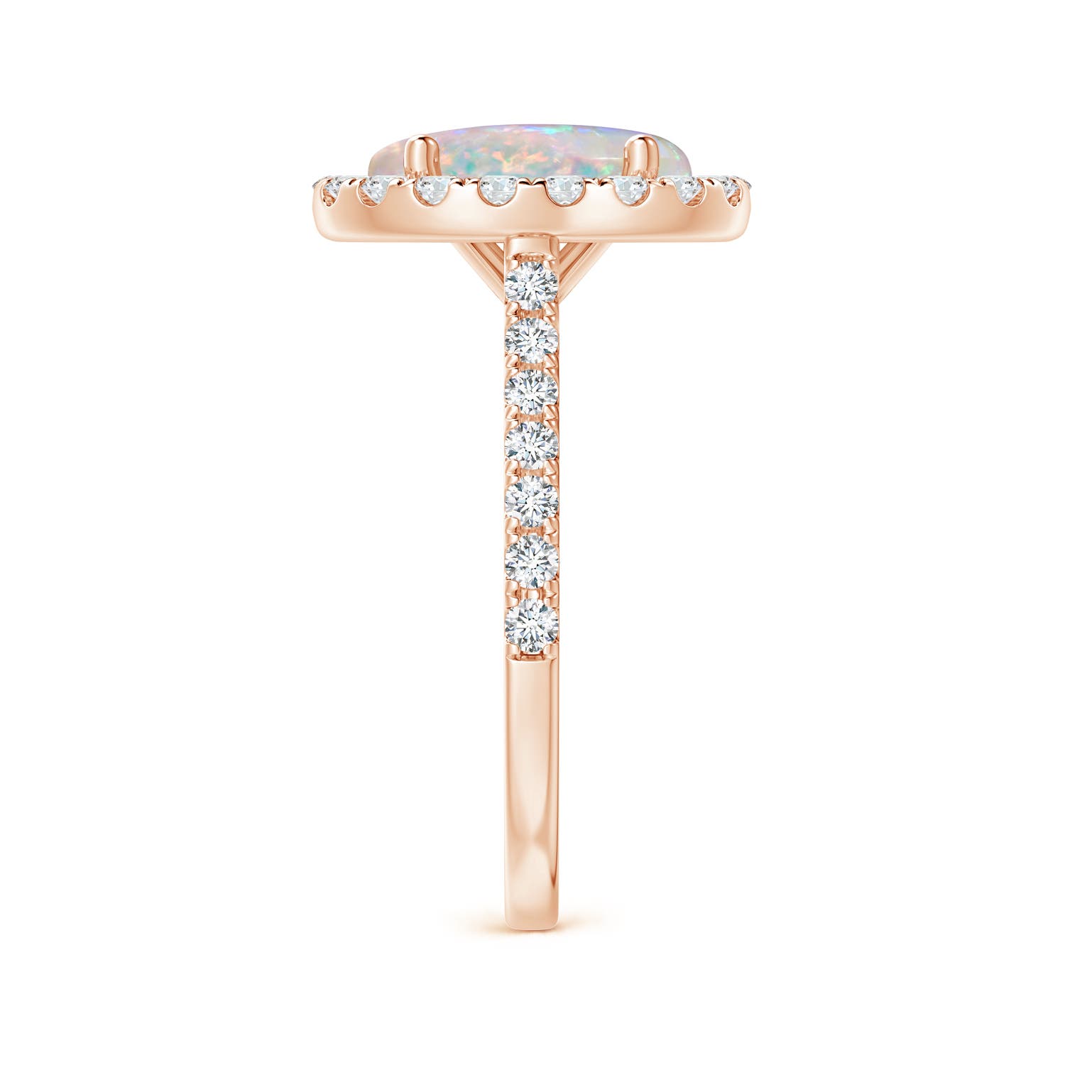 AAAA - Opal / 2.12 CT / 14 KT Rose Gold