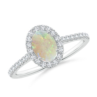 Oval AAA Opal