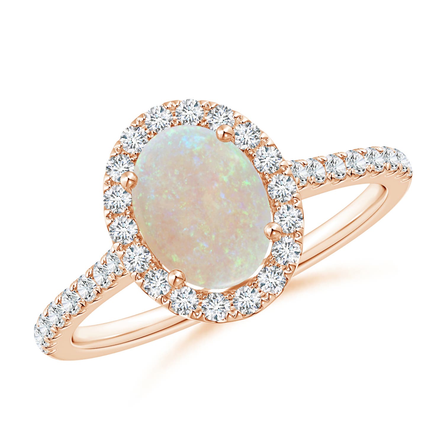 AA - Opal / 1.14 CT / 14 KT Rose Gold