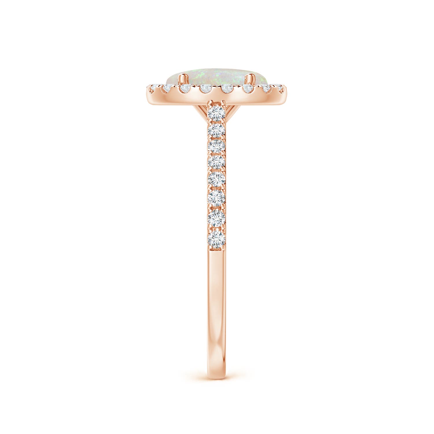 AA - Opal / 1.14 CT / 14 KT Rose Gold