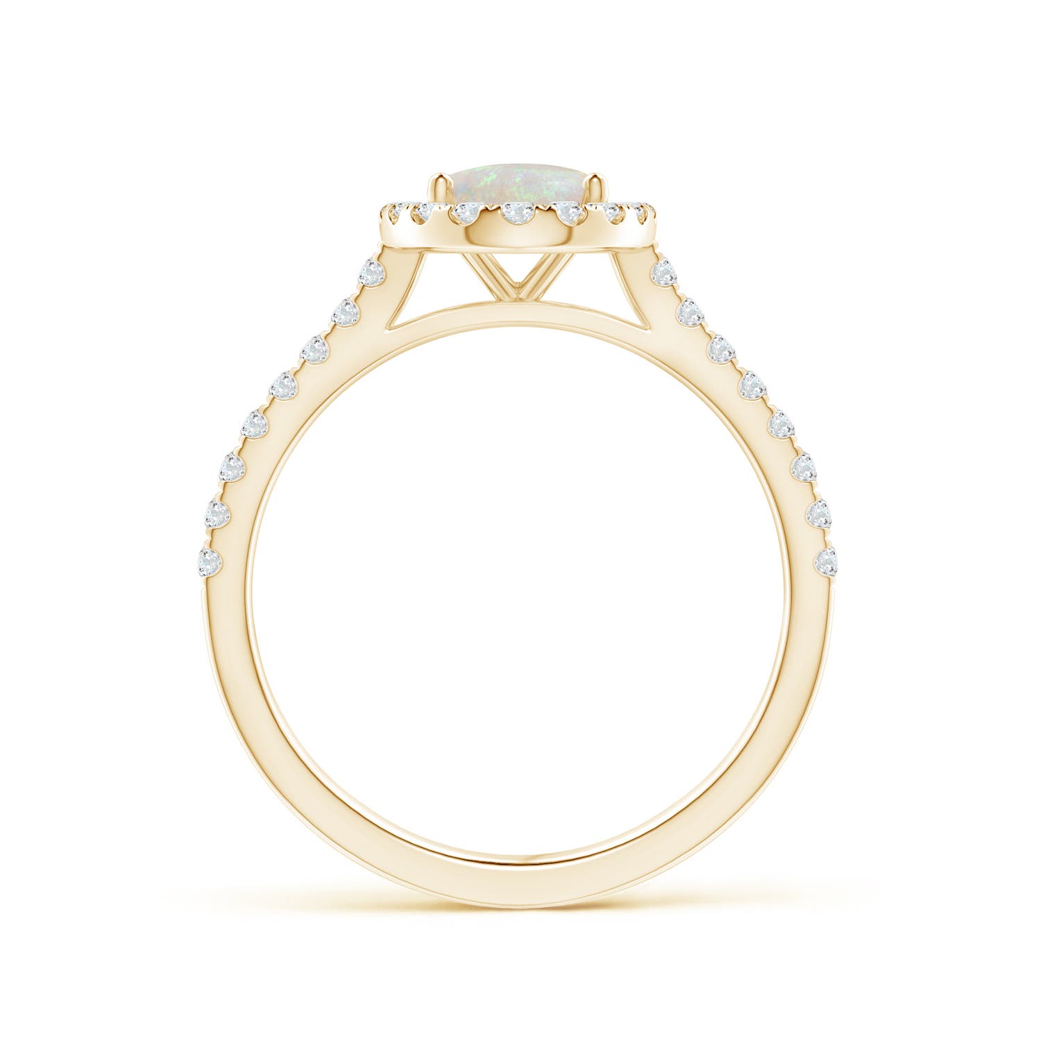 AA - Opal / 1.14 CT / 14 KT Yellow Gold