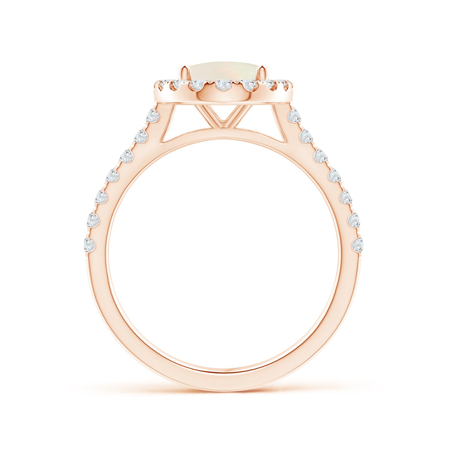 A - Opal / 1.55 CT / 14 KT Rose Gold