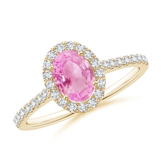 Oval A Pink Sapphire