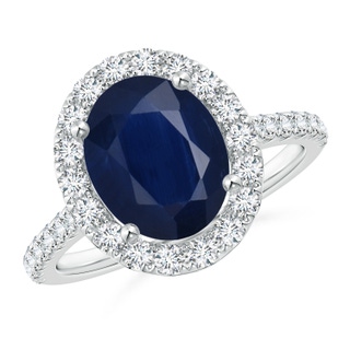 Oval A Blue Sapphire