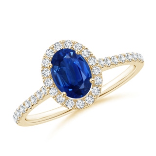 Oval AAA Blue Sapphire