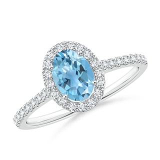Oval A Swiss Blue Topaz
