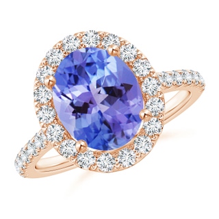 Oval AA Tanzanite