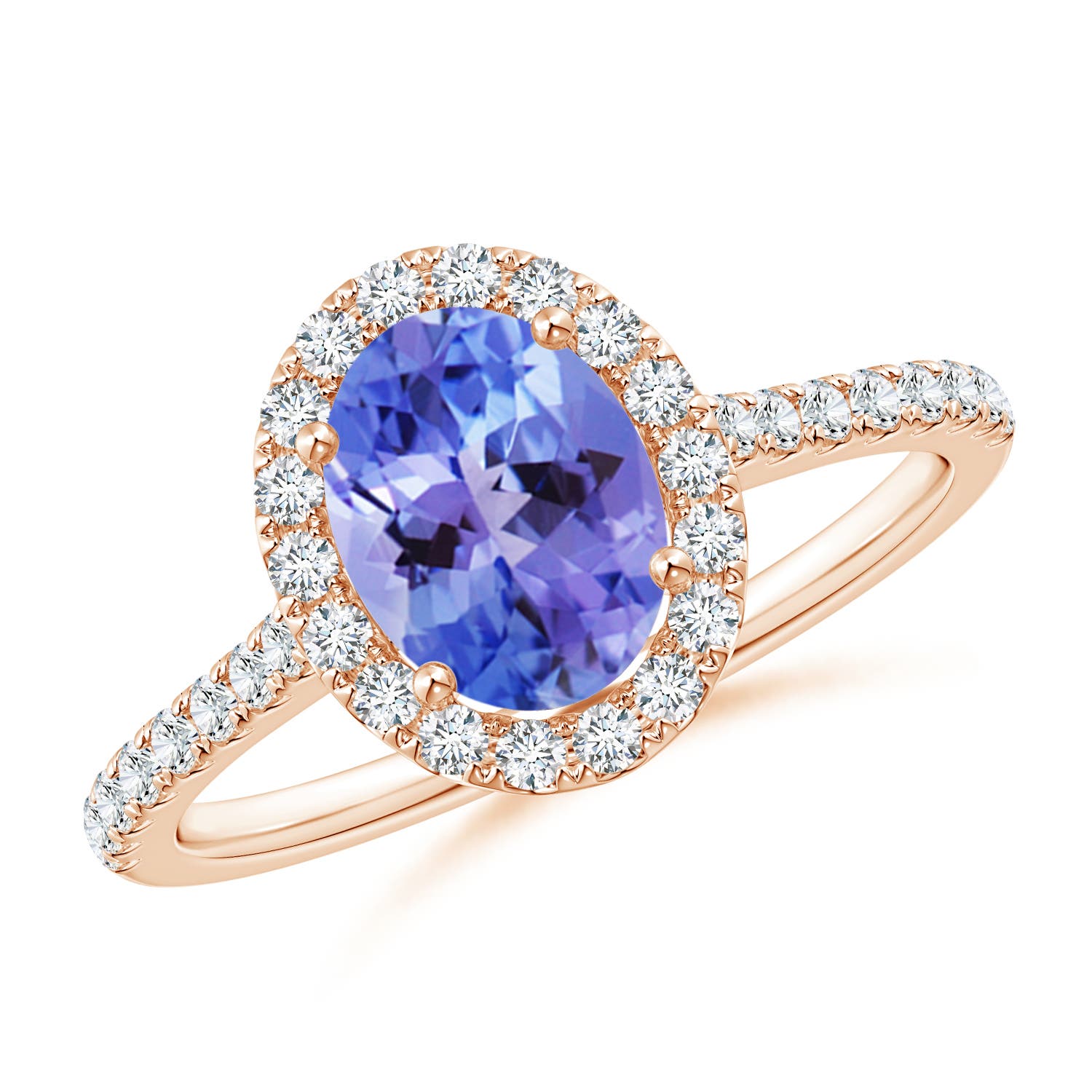 AA - Tanzanite / 1.59 CT / 14 KT Rose Gold