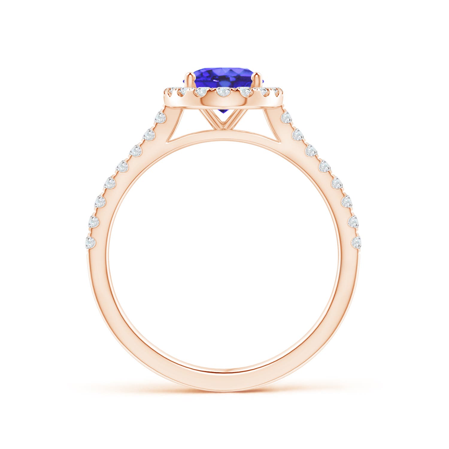 AA - Tanzanite / 1.59 CT / 14 KT Rose Gold