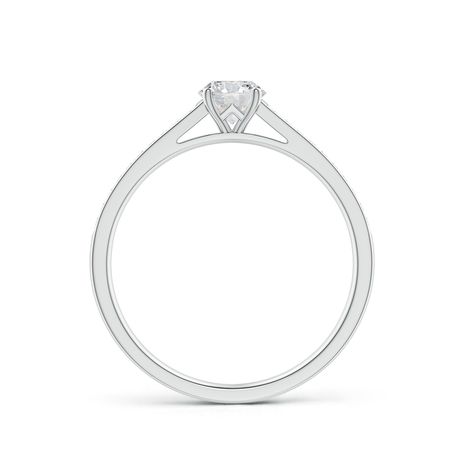 4.8mm HSI2 Prong-Set Solitaire Round Diamond Cathedral Ring in White Gold side 199