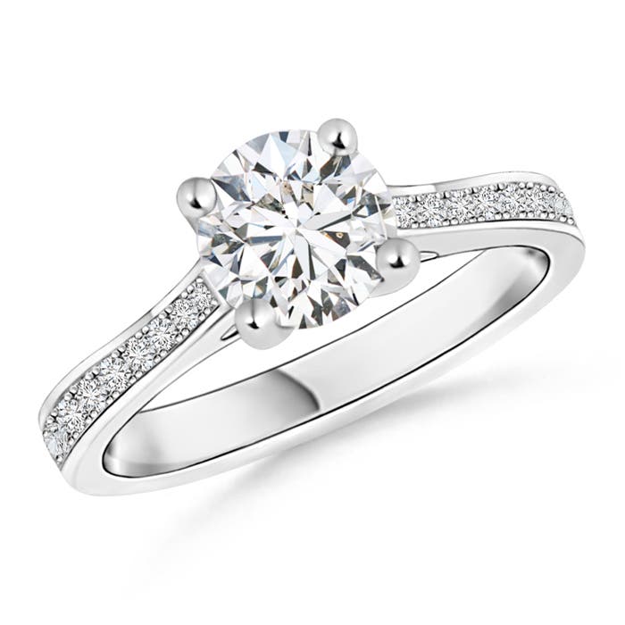 H, SI2 / 1.25 CT / 14 KT White Gold