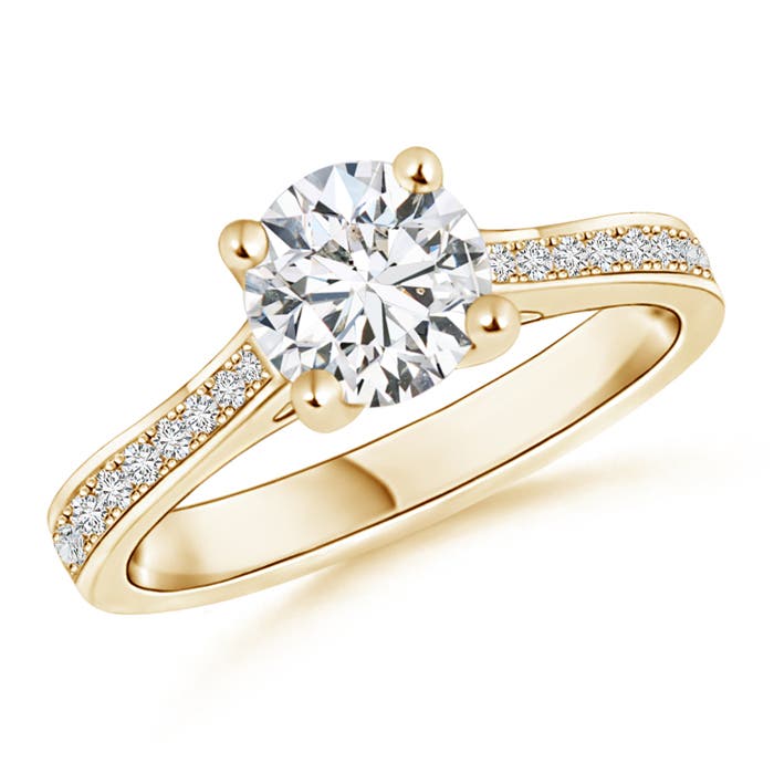 H, SI2 / 1.25 CT / 14 KT Yellow Gold