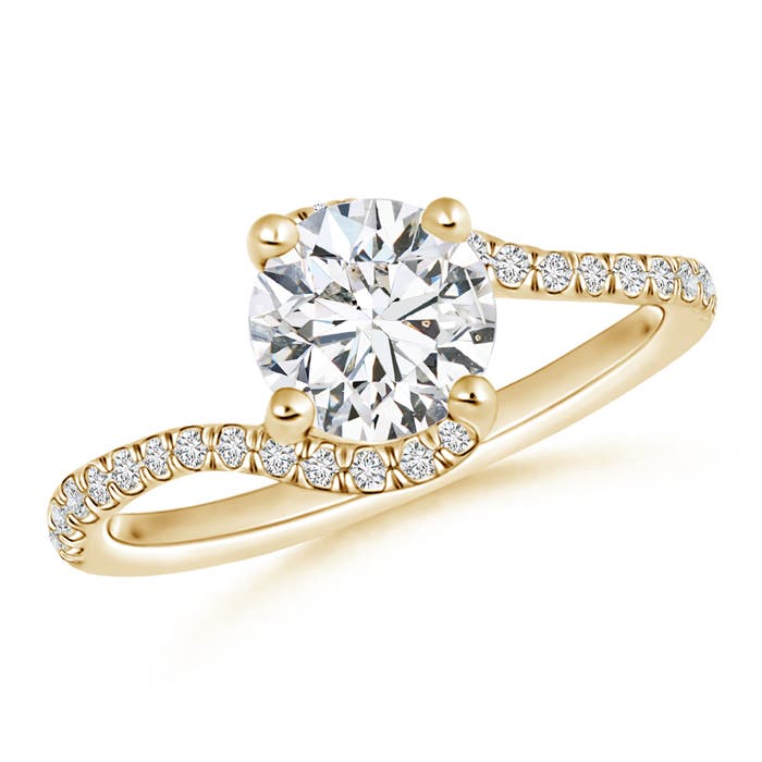 H, SI2 / 1.25 CT / 14 KT Yellow Gold