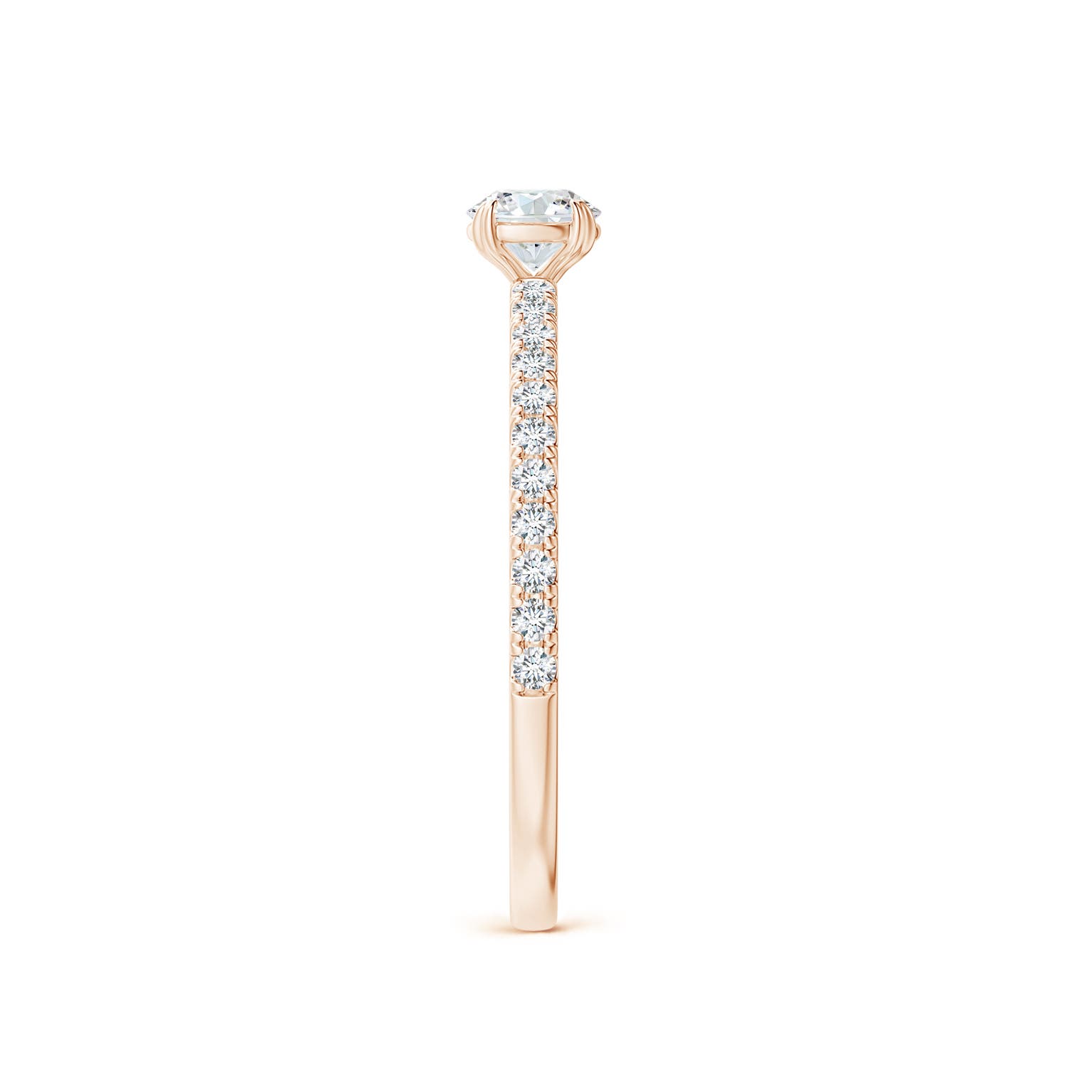 G, VS2 / 0.47 CT / 14 KT Rose Gold