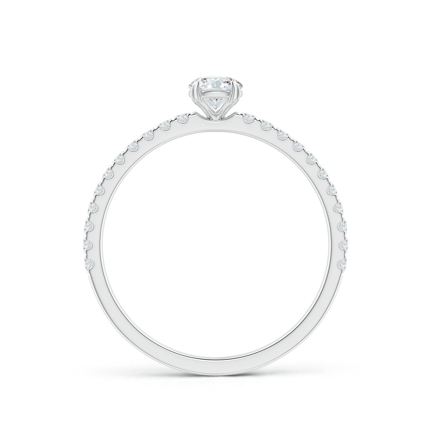 G, VS2 / 0.47 CT / 14 KT White Gold