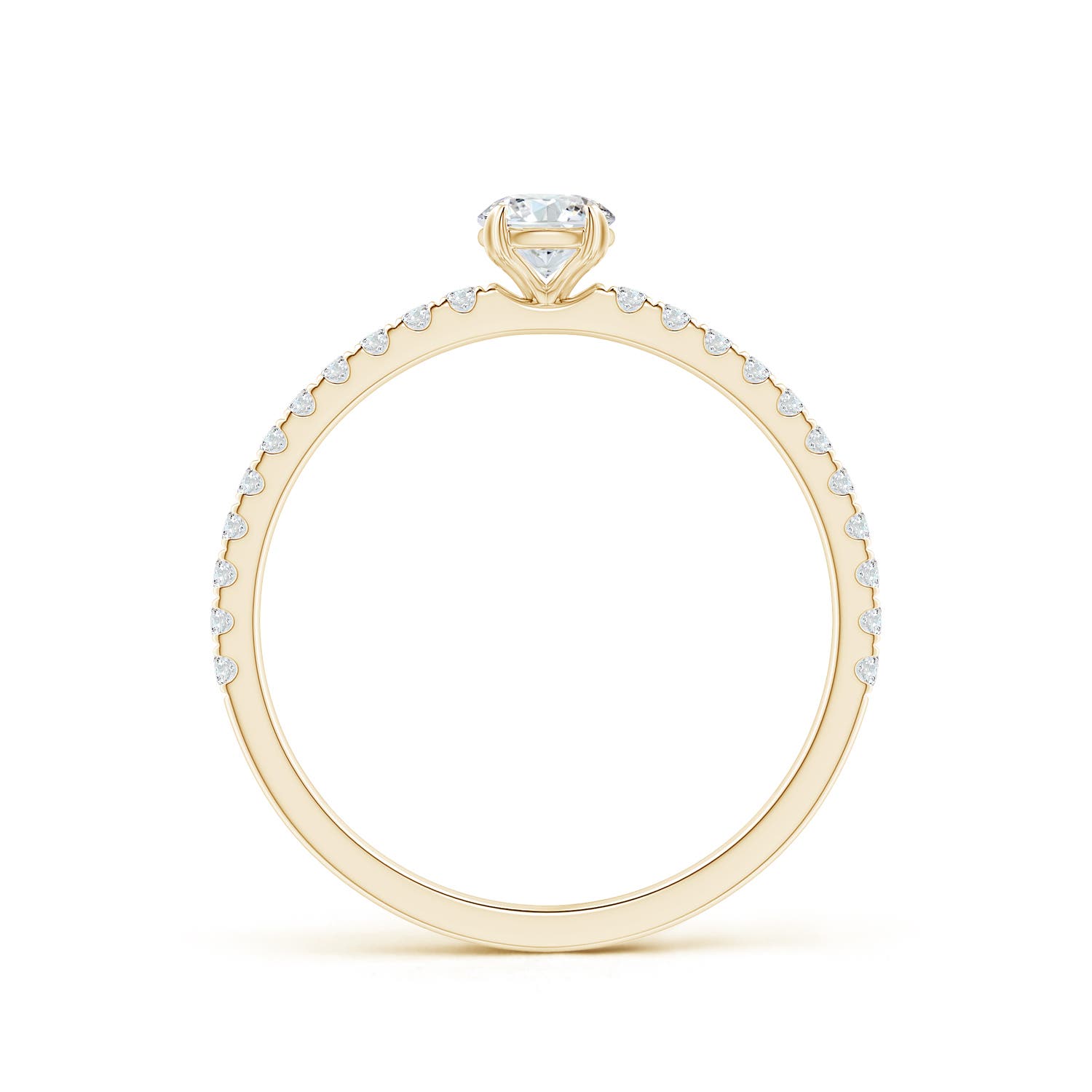 G, VS2 / 0.47 CT / 14 KT Yellow Gold