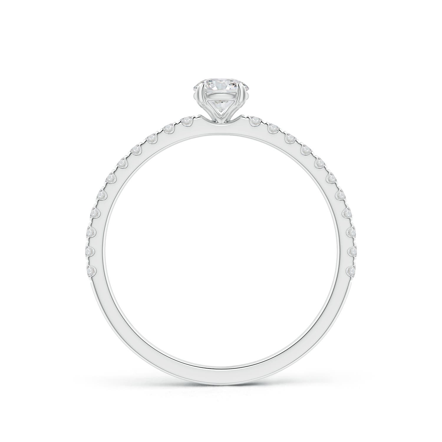 H, SI2 / 0.47 CT / 14 KT White Gold