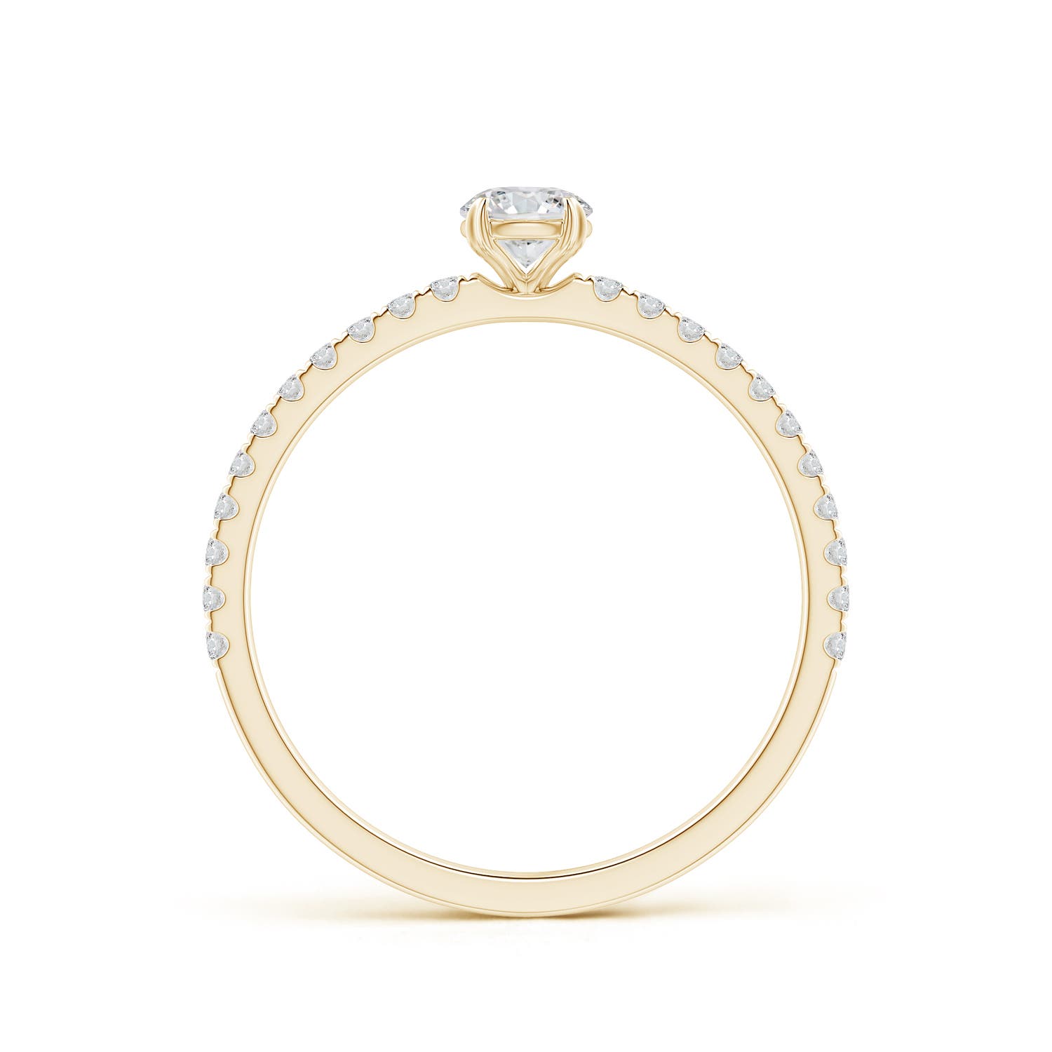 H, SI2 / 0.47 CT / 14 KT Yellow Gold