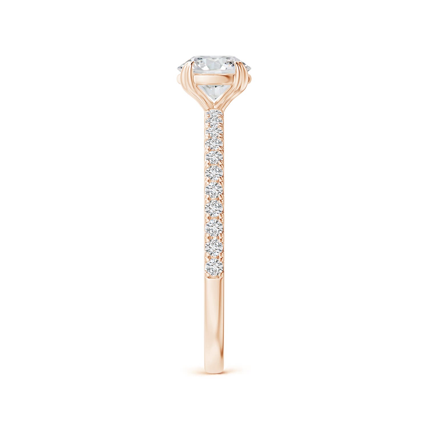 H, SI2 / 0.85 CT / 14 KT Rose Gold