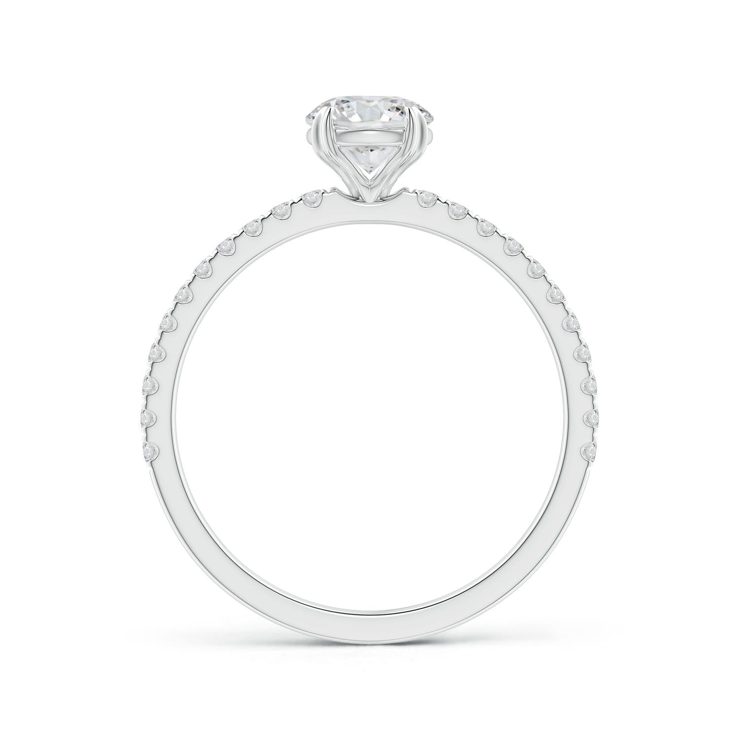 H, SI2 / 0.85 CT / 14 KT White Gold