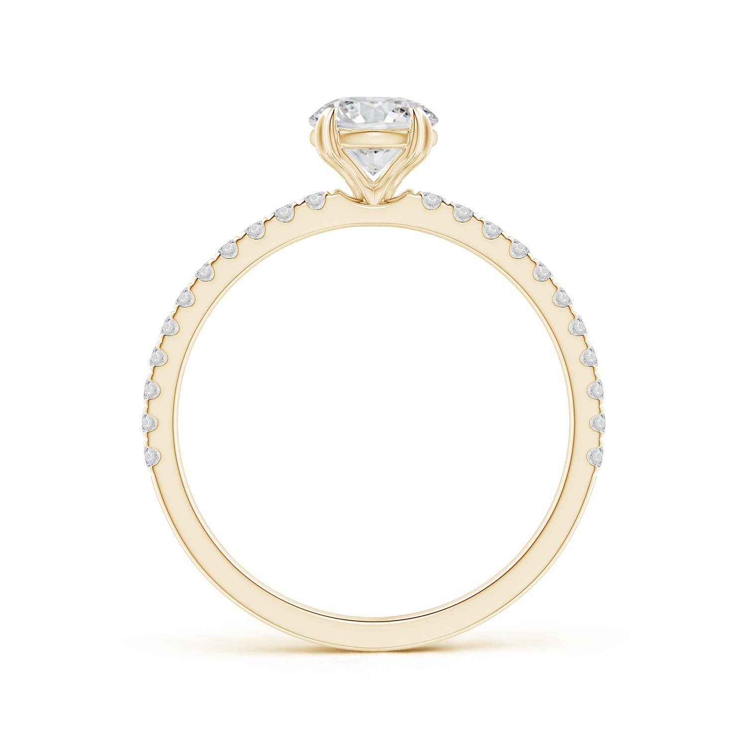 H, SI2 / 0.85 CT / 14 KT Yellow Gold