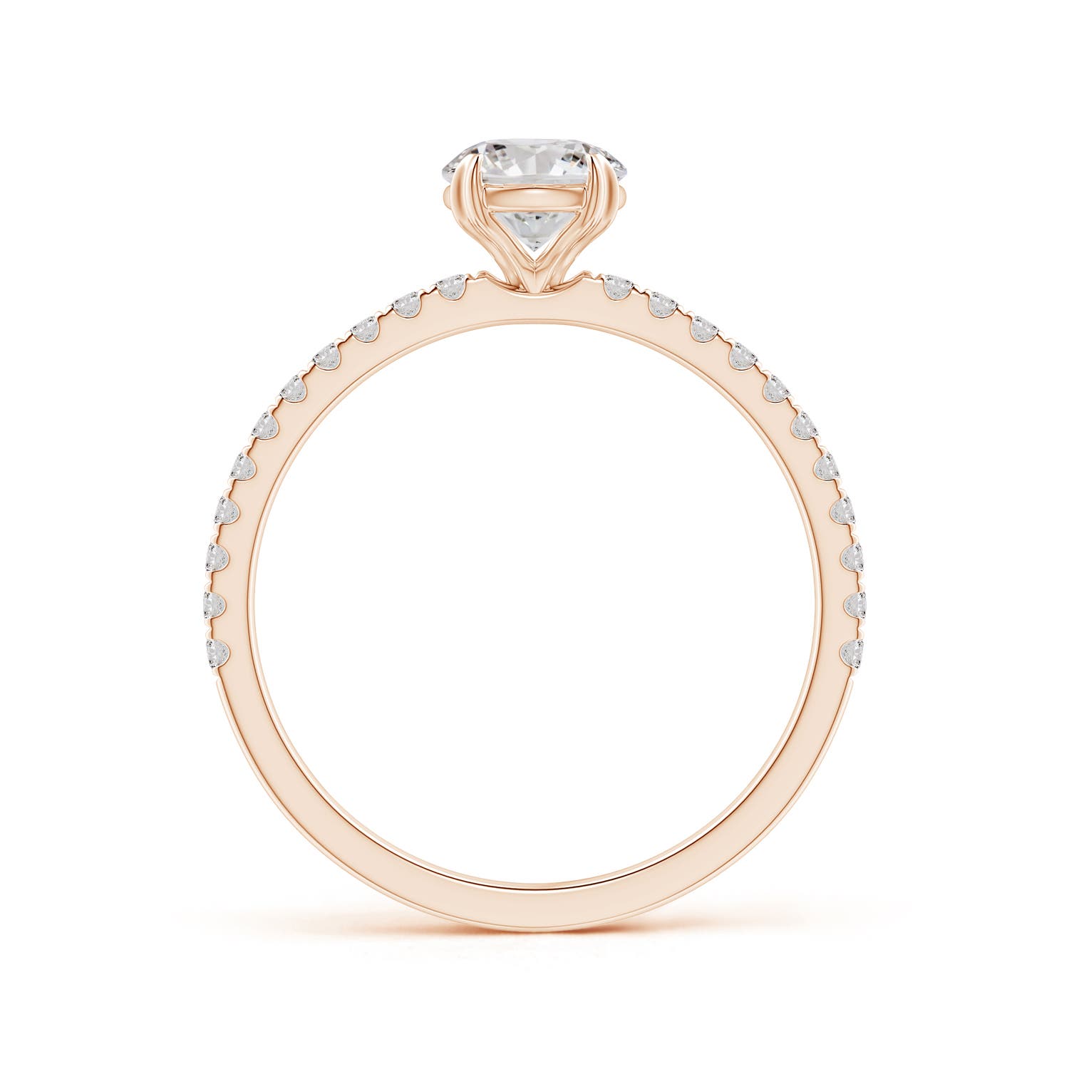 I-J, I1-I2 / 0.85 CT / 14 KT Rose Gold