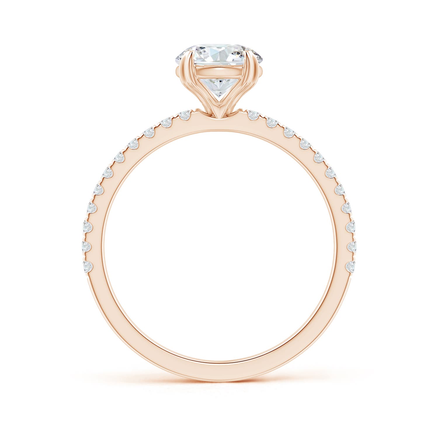 G, VS2 / 1.25 CT / 14 KT Rose Gold