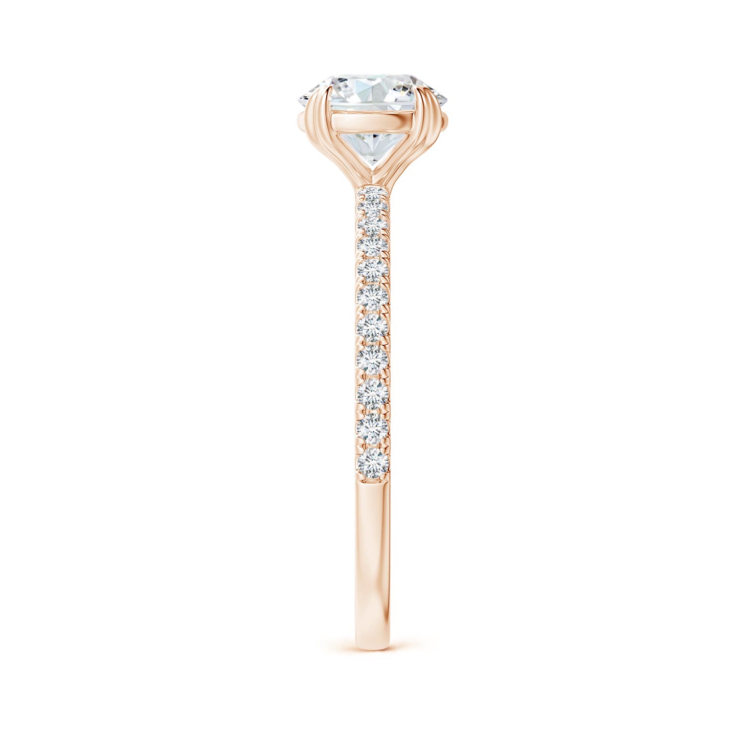 G, VS2 / 1.25 CT / 14 KT Rose Gold