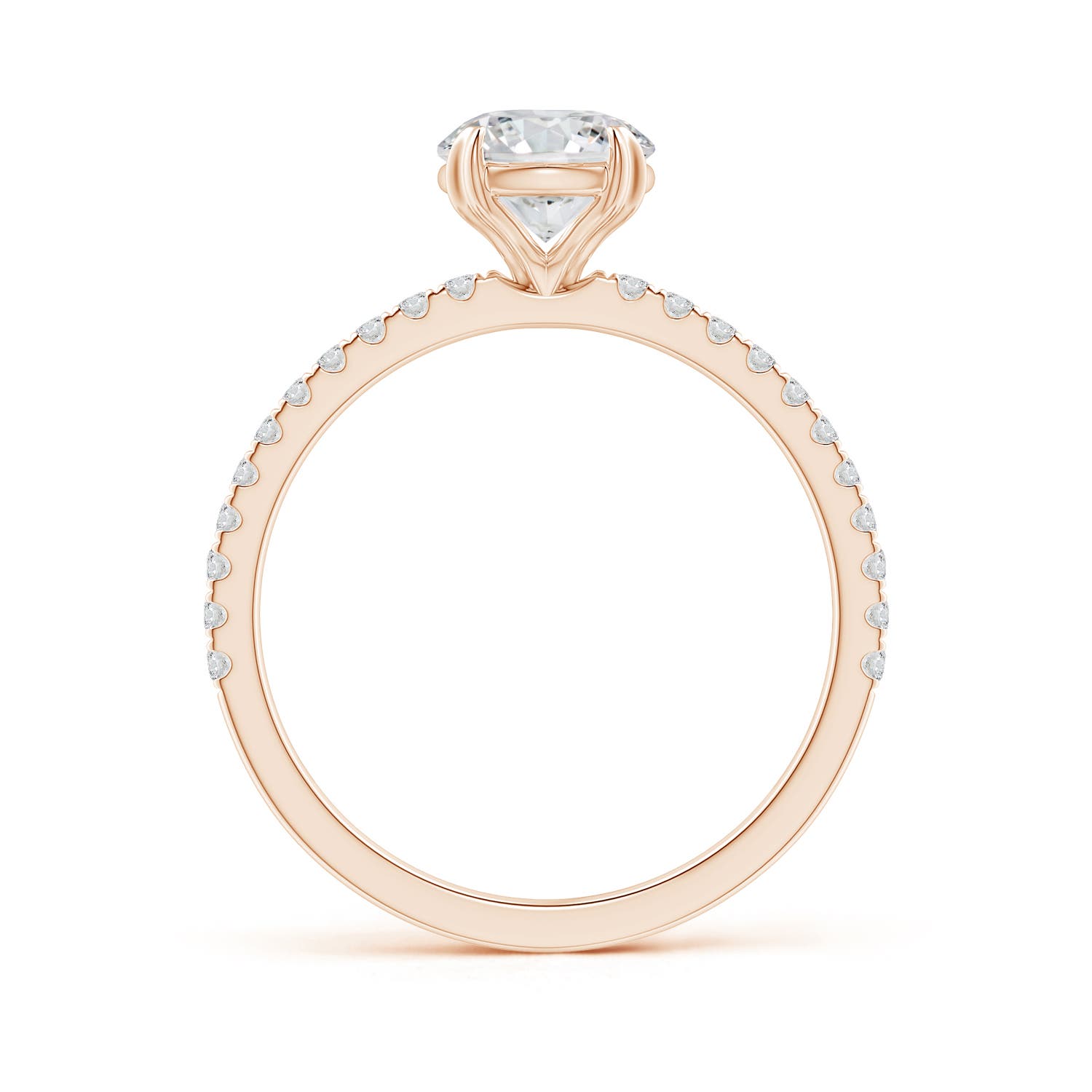 H, SI2 / 1.25 CT / 14 KT Rose Gold