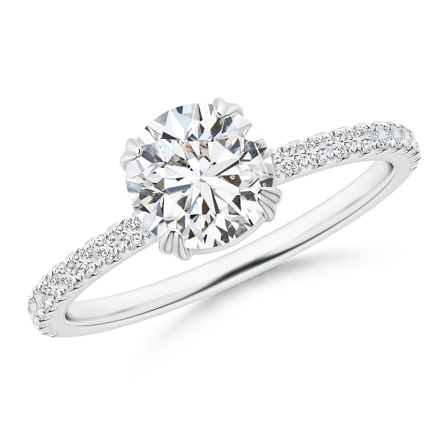 H, SI2 / 1.25 CT / 14 KT White Gold