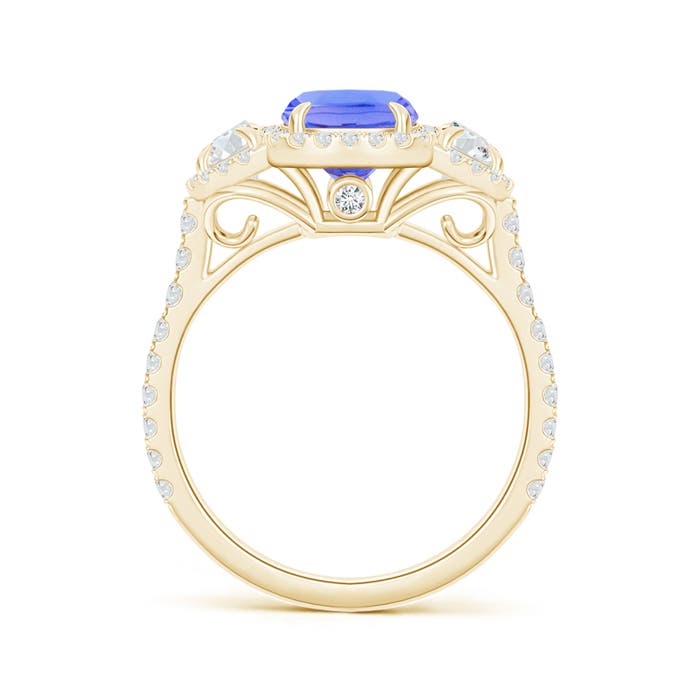 AA - Tanzanite / 2.48 CT / 14 KT Yellow Gold