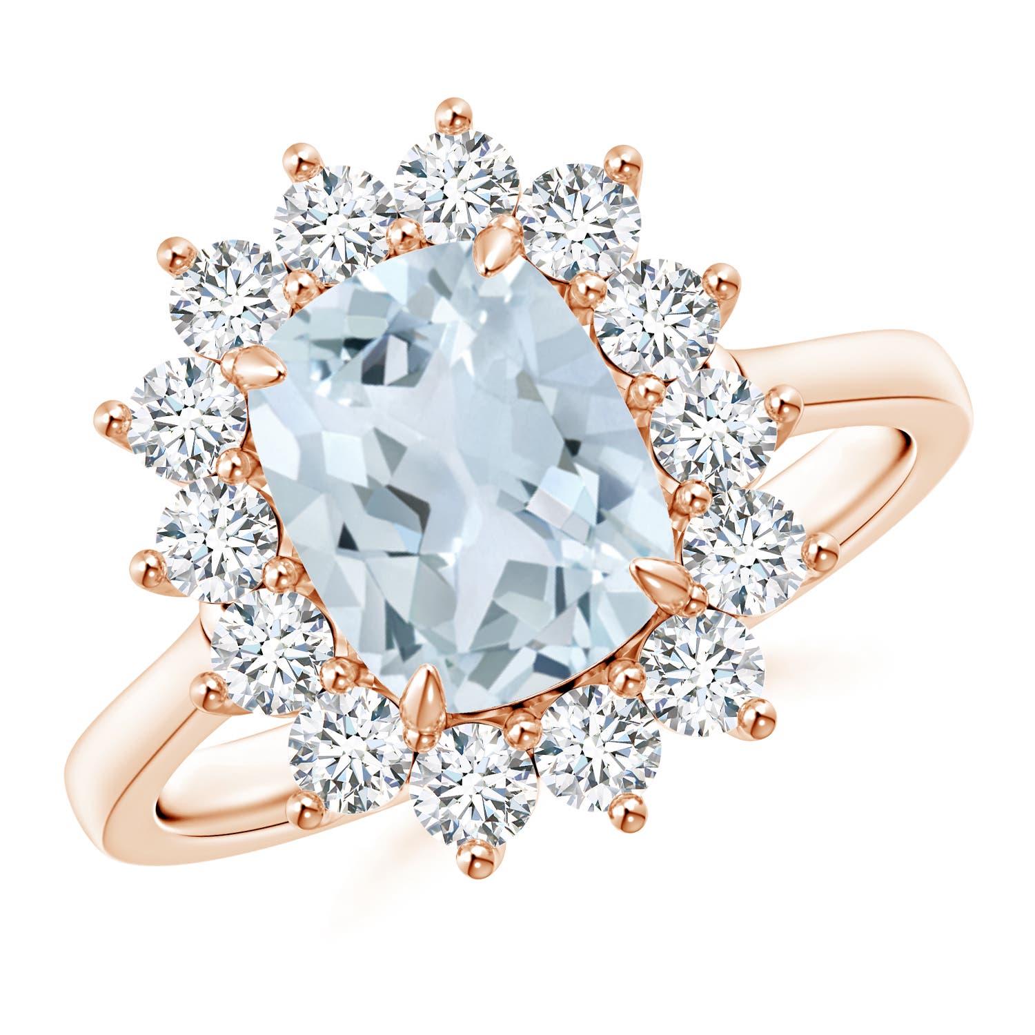 A - Aquamarine / 2.47 CT / 14 KT Rose Gold