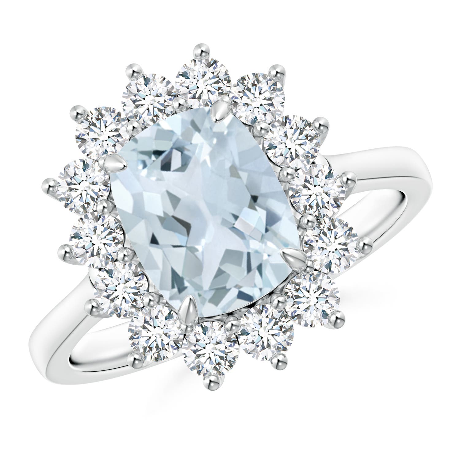 A - Aquamarine / 2.47 CT / 14 KT White Gold