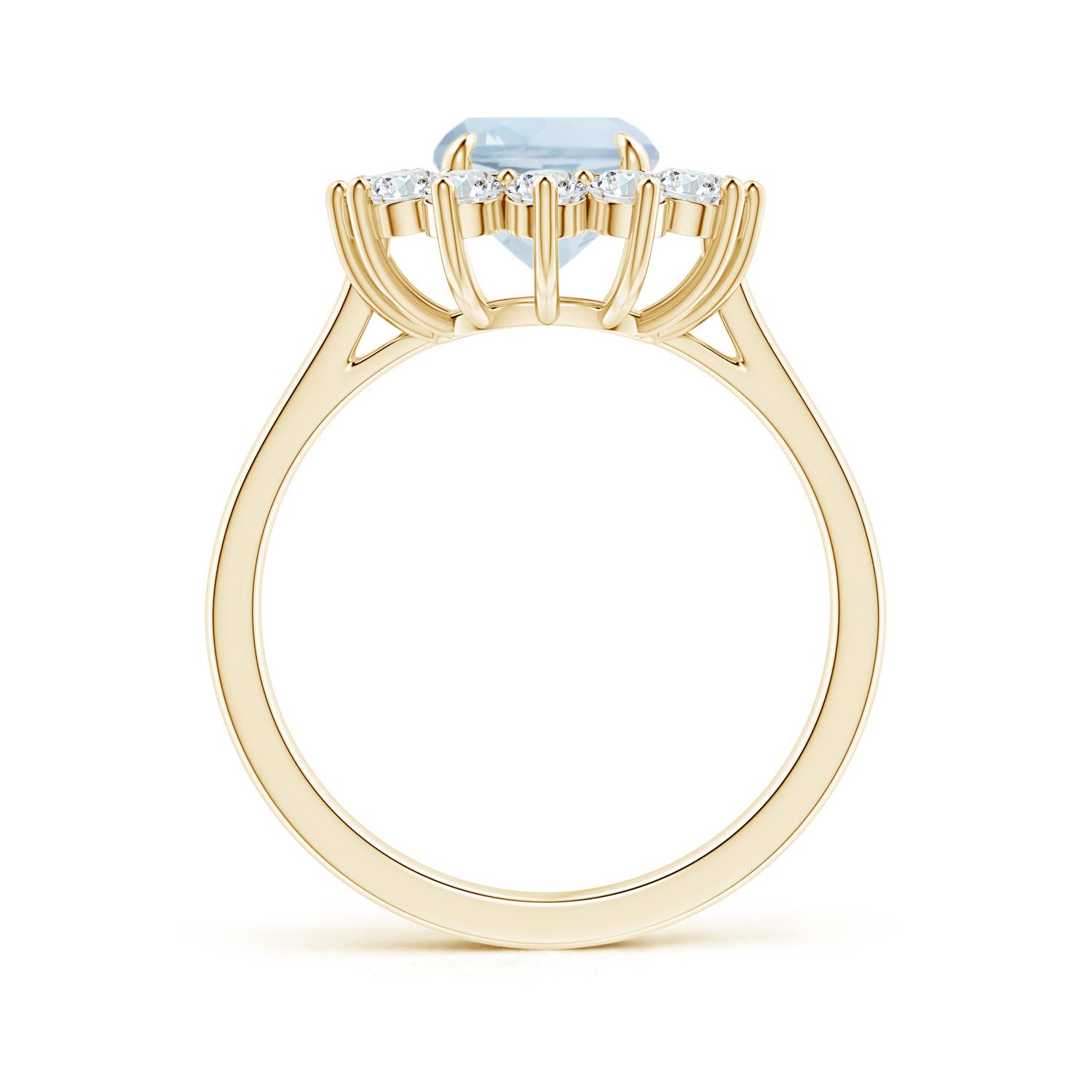 A - Aquamarine / 2.47 CT / 14 KT Yellow Gold